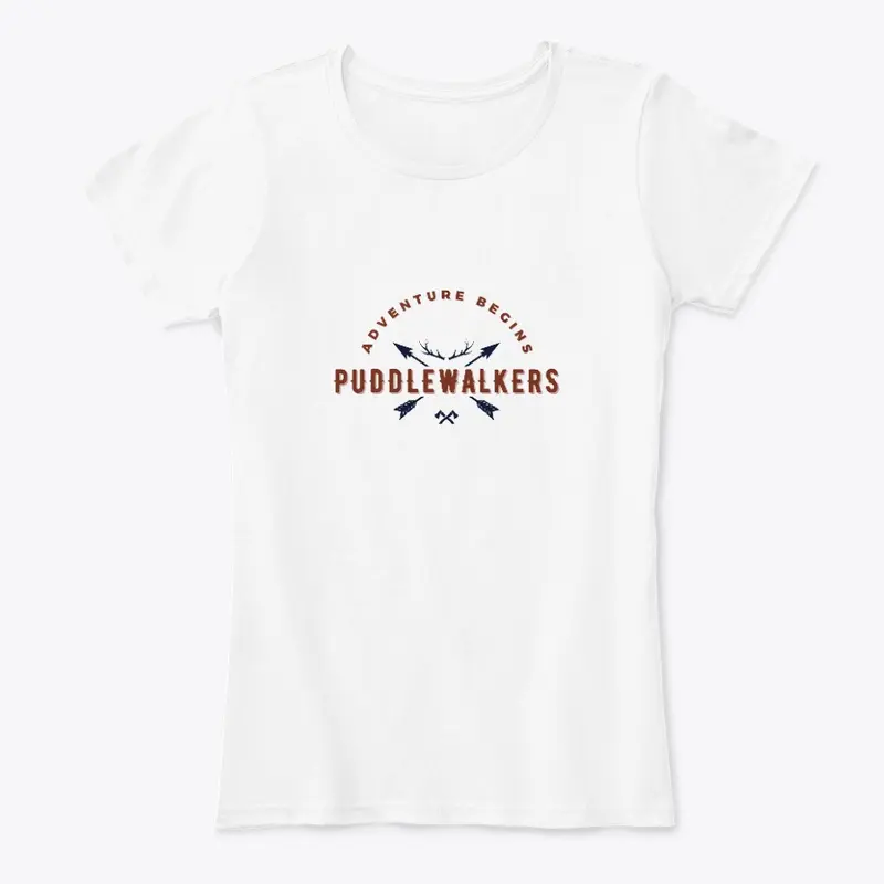 Adventure begins lady shirt