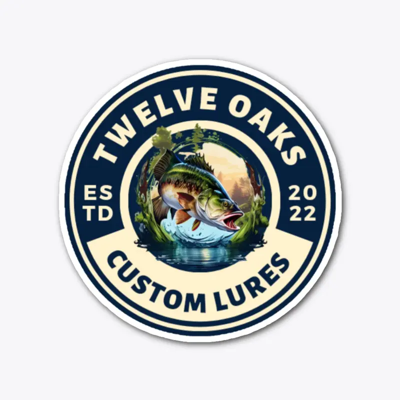 Twelve Oaks Custom Lures Decal