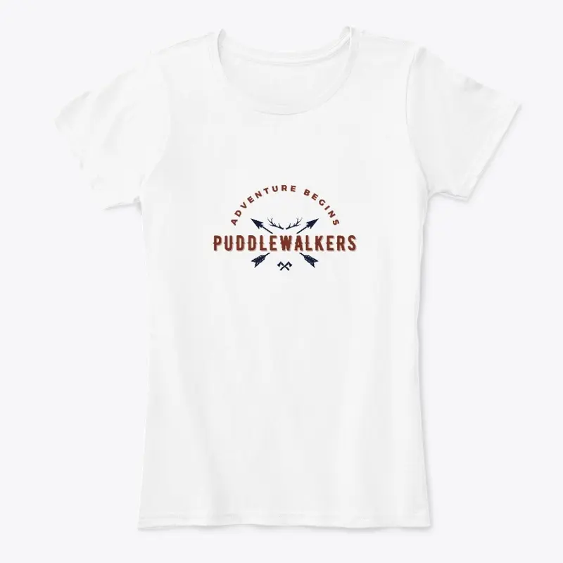 Adventure begins lady shirt